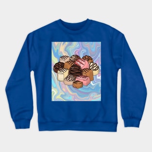 Sweet Temptation Surprise Chocolate Crewneck Sweatshirt